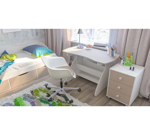 Детский стол "Вырастай-ка" Комби СТ-5 капучино