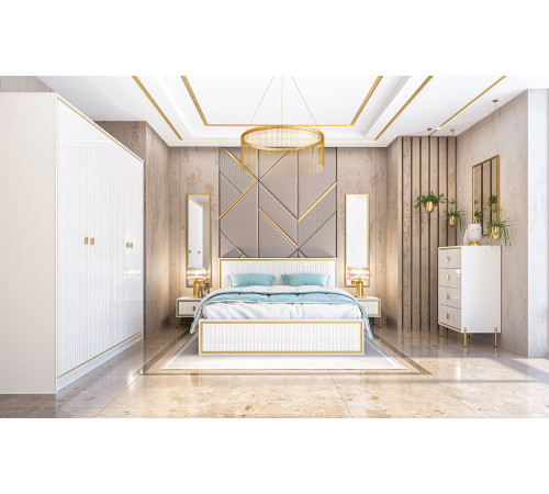 Шкаф четырехстворчатый Люксор МН-042-07