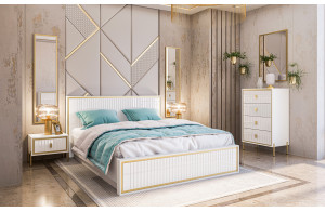 Двуспальная кровать Люксор МН-042-19